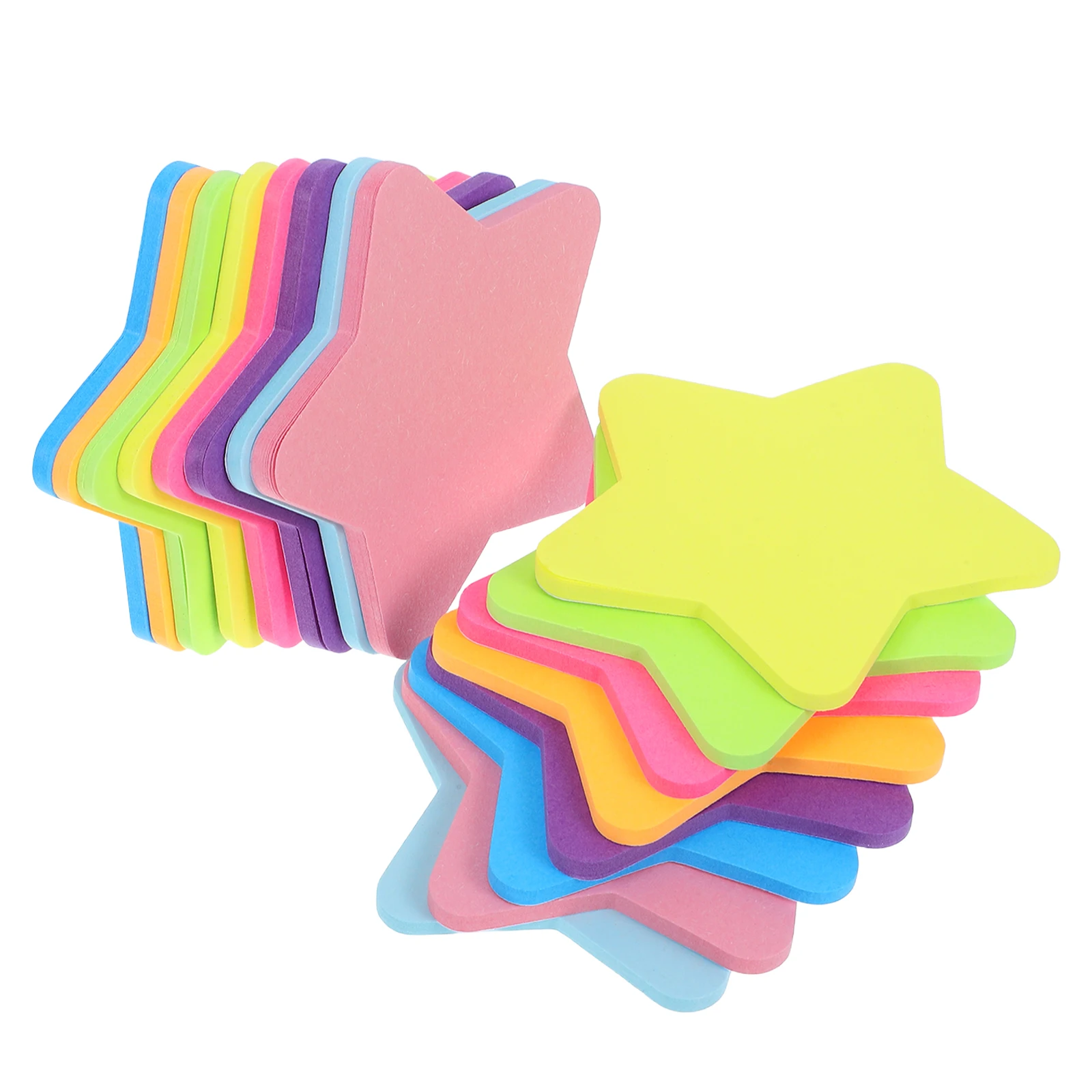 

16 Pcs Five-pointed Star Pads Color Tabs Daily Planner Booklet Adhesive Cute Paper Home Office Notebook Student