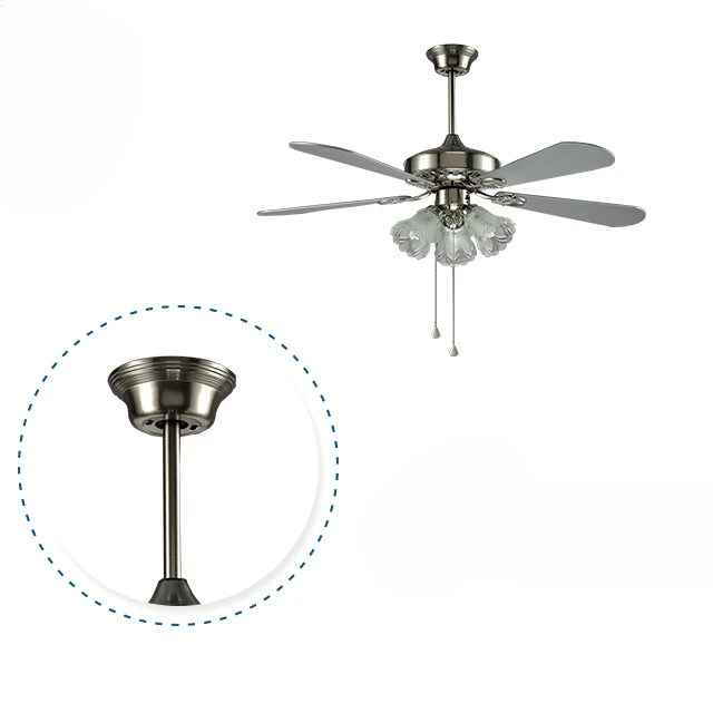 Led Ceiling Fans Remote Control Lampara 42 Inch Ventilador De Techo Con Luz Ceil Fan Light 2024