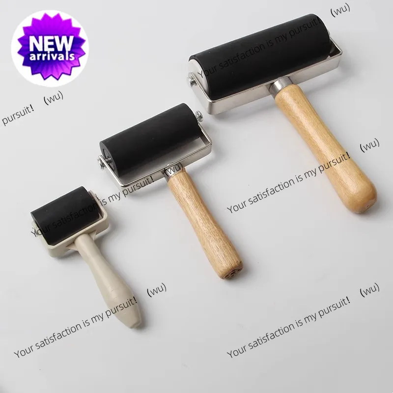 Professional Rubber Roller Ink Painting Printmaking Roller Art Stamping Tool Diamond Painting Tape Rolling Tools