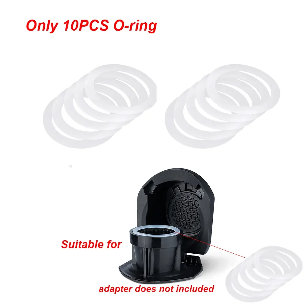 10pcs Silicone Rubber Seal for Dolce Gusto Coffee Adapter Replacement Rubber O Ring Coffee Accessory