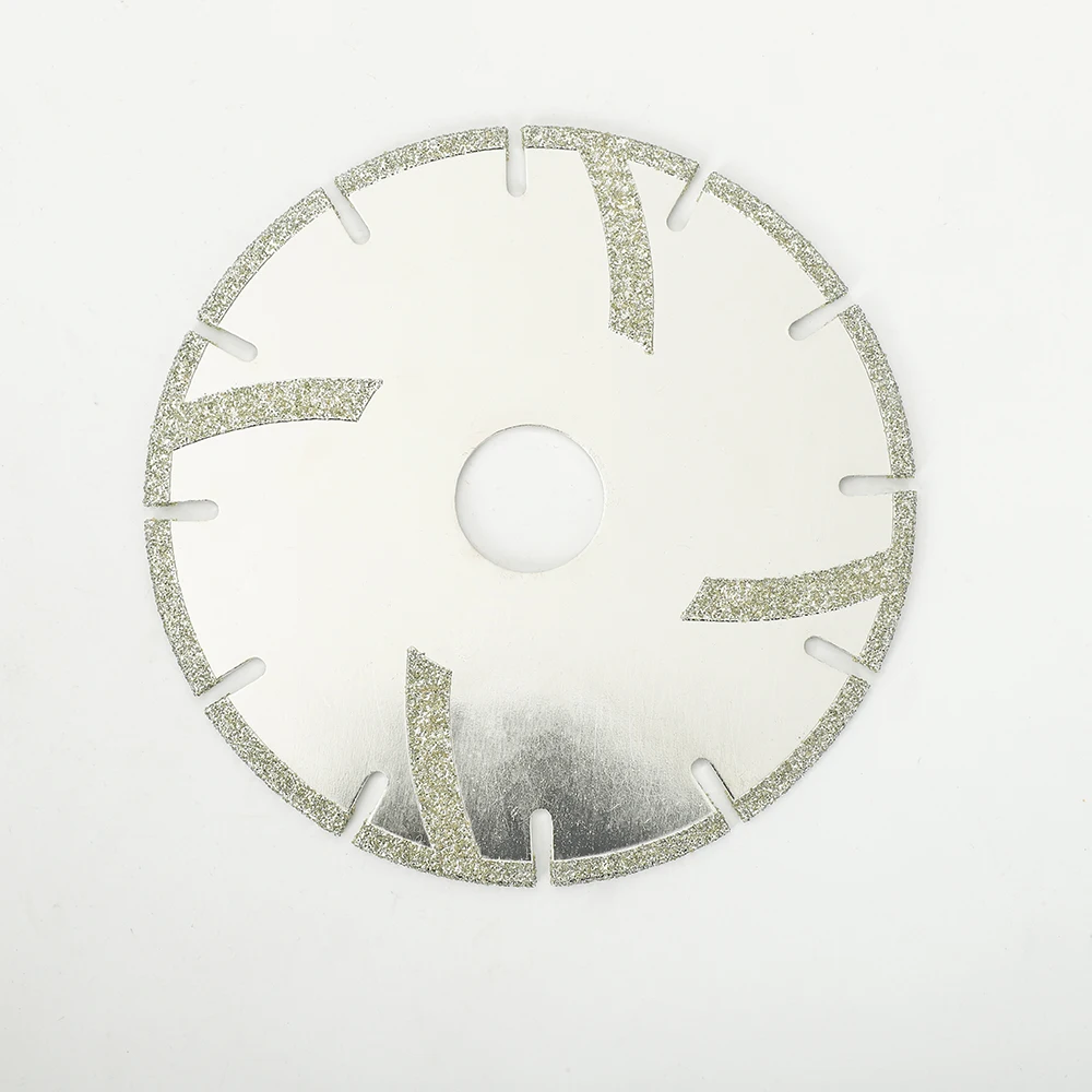 

1Pc 115mm Electroplated Diamond Marble Stone Slice Jade Cutting Blade Stone Glass Fiber Reinforced Plastic Grinding Slice