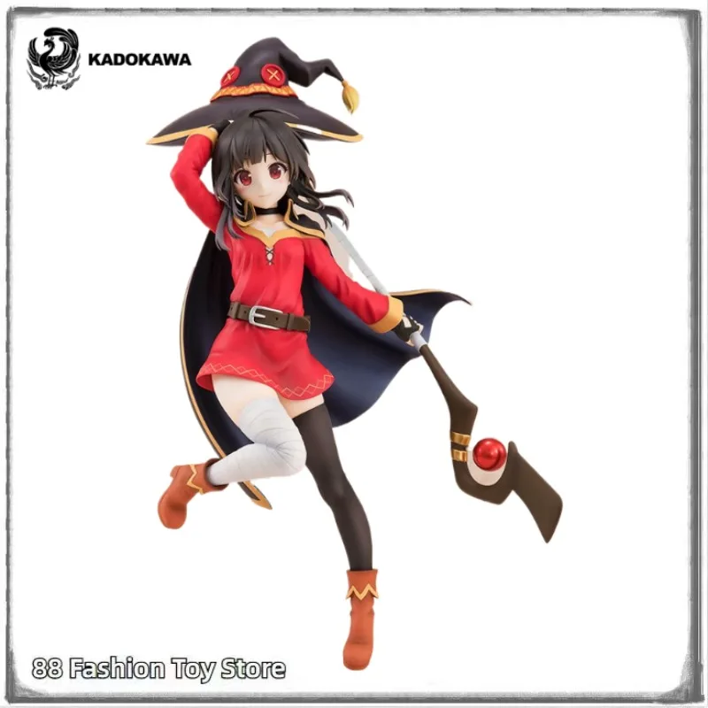 

В наличии Оригинальная коллекционная фигурка KADOKAWA KDcolleI «Благословение Бога на этом прекрасном мире!» Фигурка Мегумин из аниме к 30-летию, игрушка-кроссовки