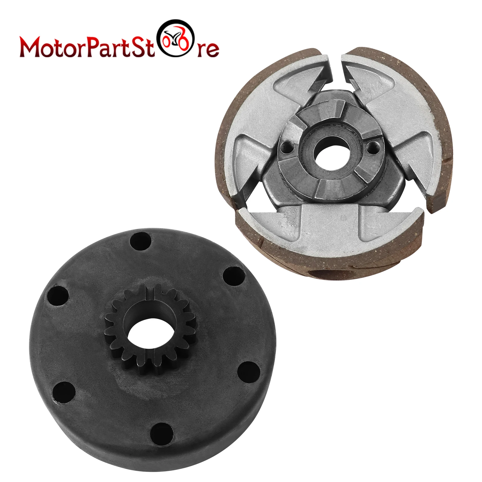 Clutch Pad & Clutch Flywheel Basket Compatible with KTM50 KTM 50 SX Pro Sr Lc Junior Senior Mini Adventure Senior