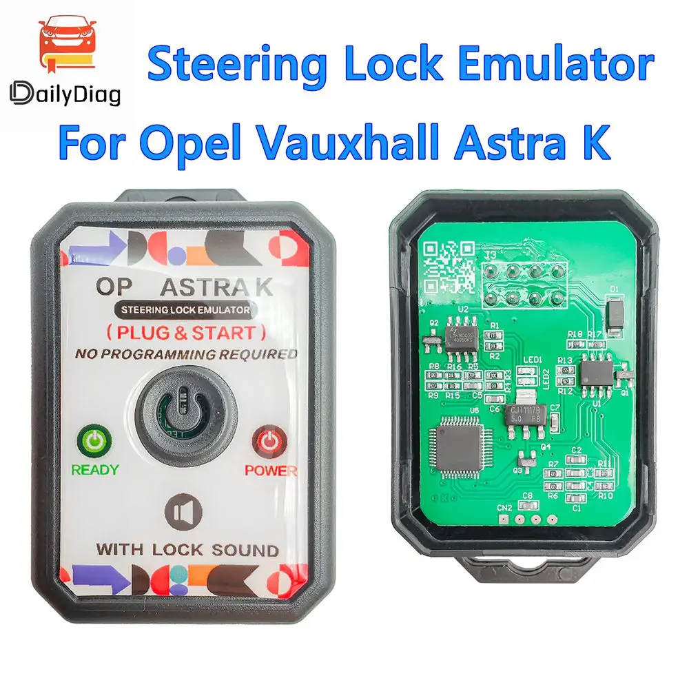 

Высококачественный симулятор блокировки рулевого управления ESL ELV для Opel Vauxhall Astra K ELV Эмулятор блокировки рулевого управления со звуком блокировки