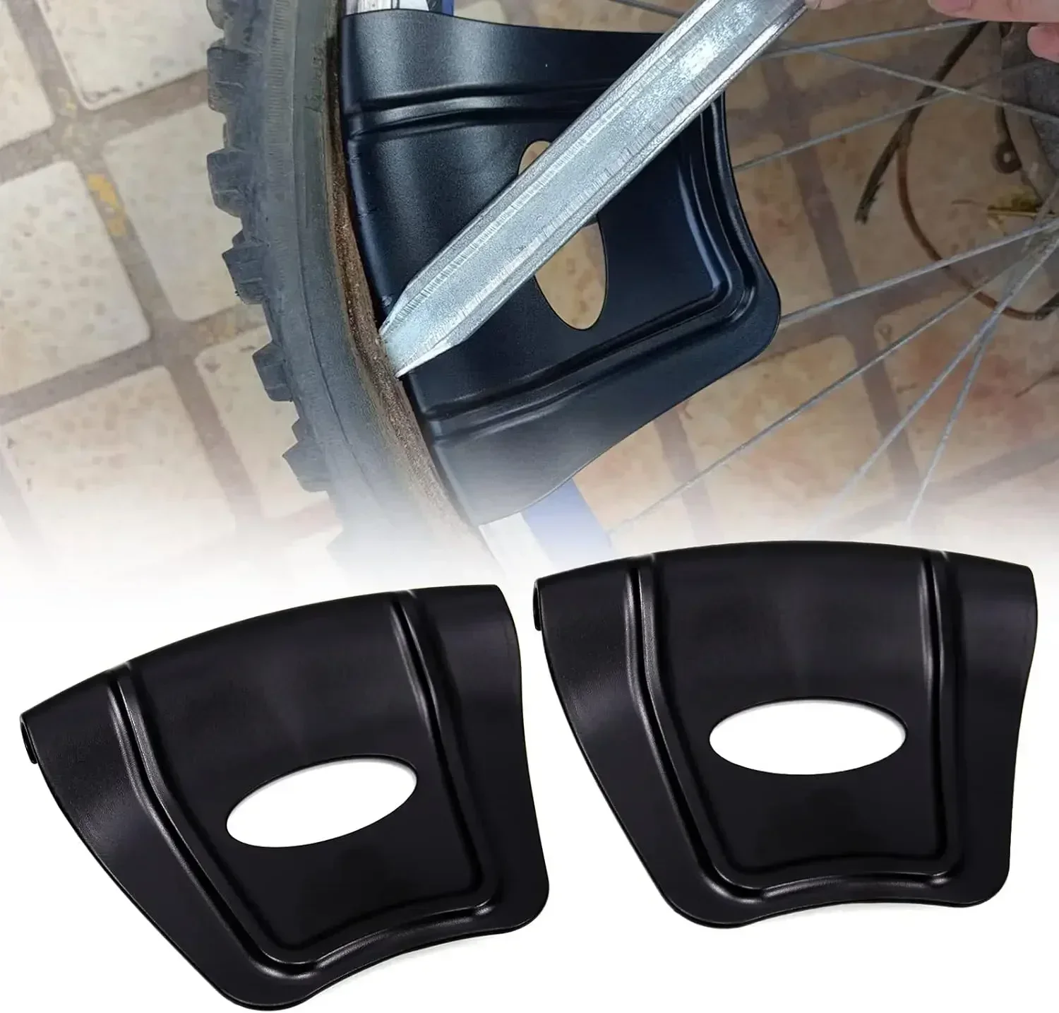 Motorcycle Tire Changer Rim Protector Wheel Rim Shield Rim Guard Fit for ATV Four-wheel Motorcycle Dirt Bike Tire Installation