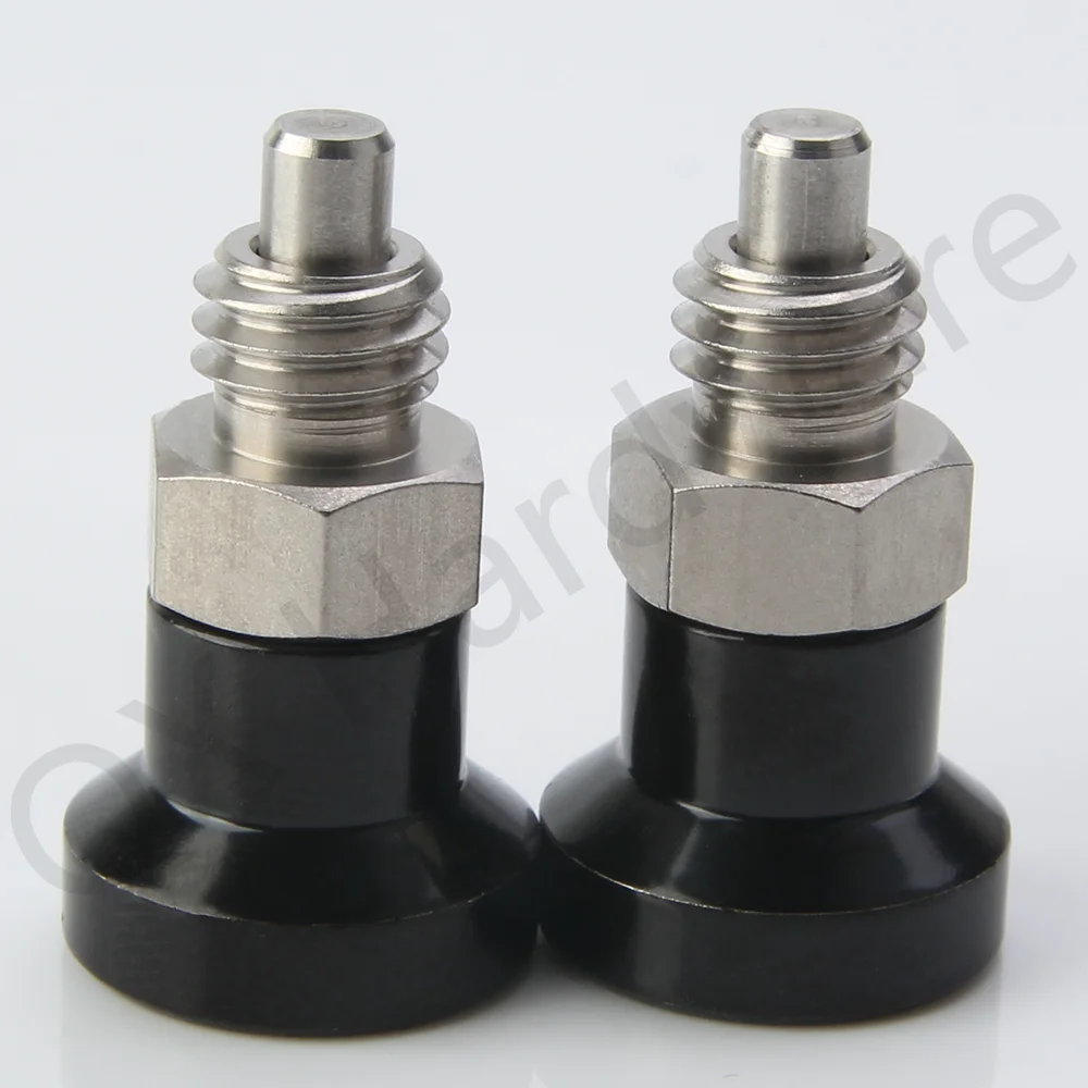 Factory STOCK Free Shipping Indexing Plungers Rest position Return Type Spring plunger Aluminum Knob Spring Lock Pin Fine Thread