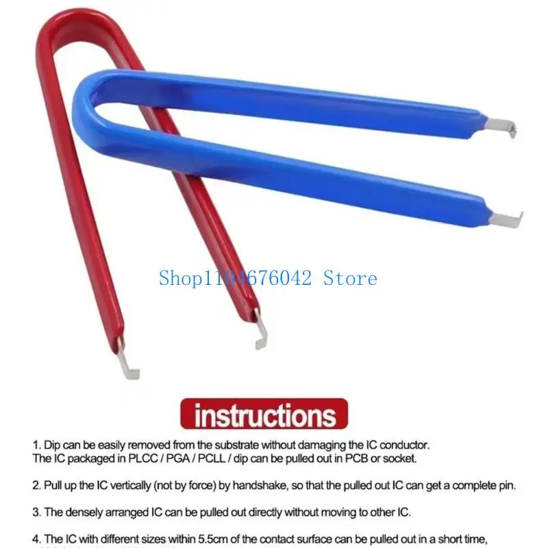 5asd Compactly IC Removal Tool IC Extractor for Convenient Use in Lab and Workshops