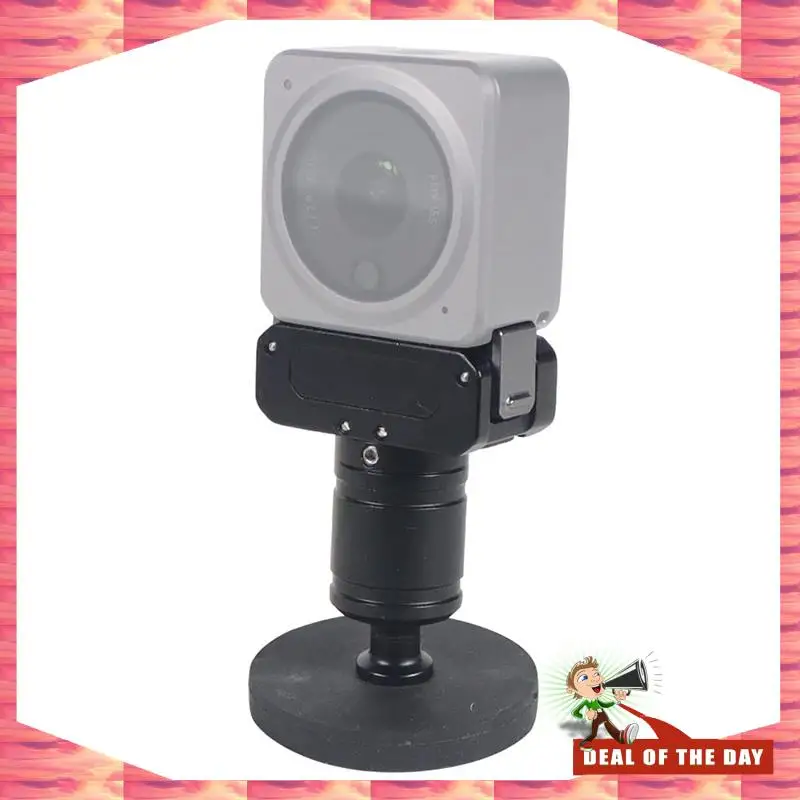 24-Hour Delivery Adjustable Ball-Joint Tripod Mount Extension Charge Magnetic Head Release For DJI Action 2/3/4 Sports Camera Ca