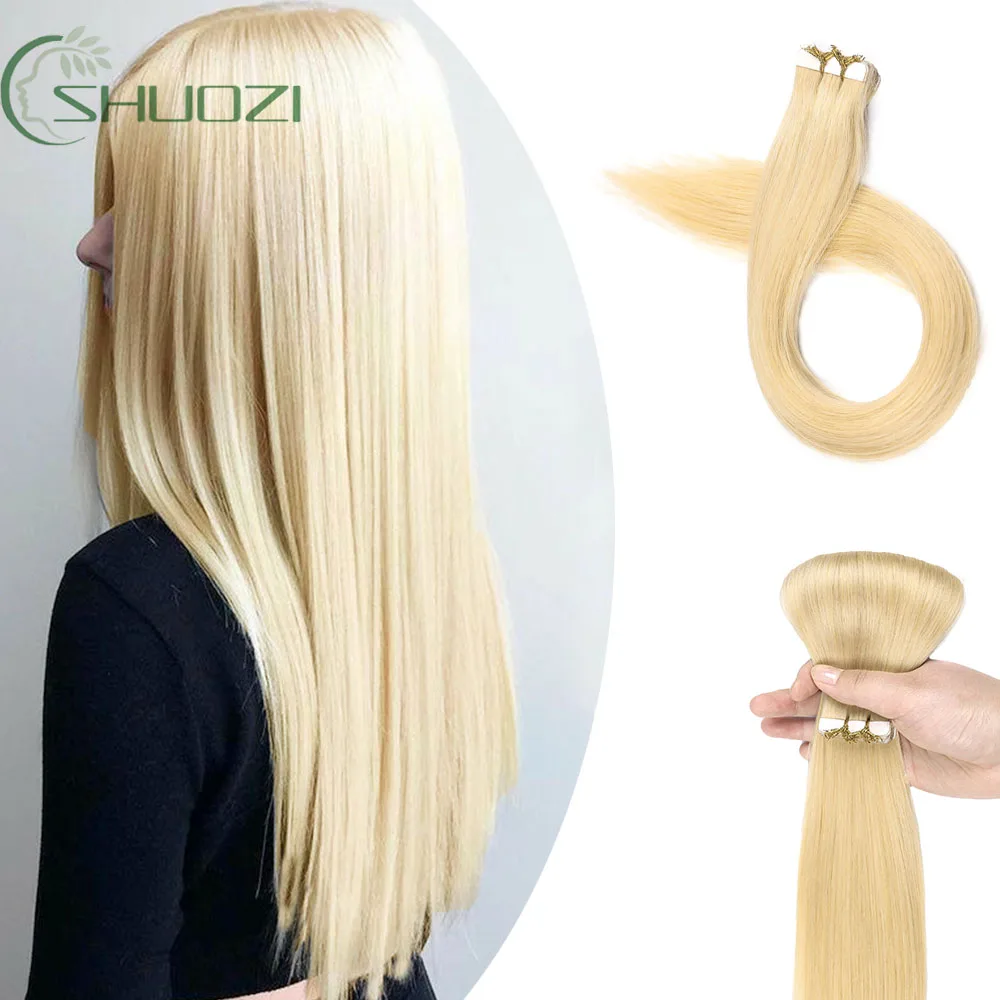 

Tape in Hair Extensions Human Hair 50g 20pcs Silky Straight Remy Human Hair Extensions Tape ins Tape in Human Hair Extensions