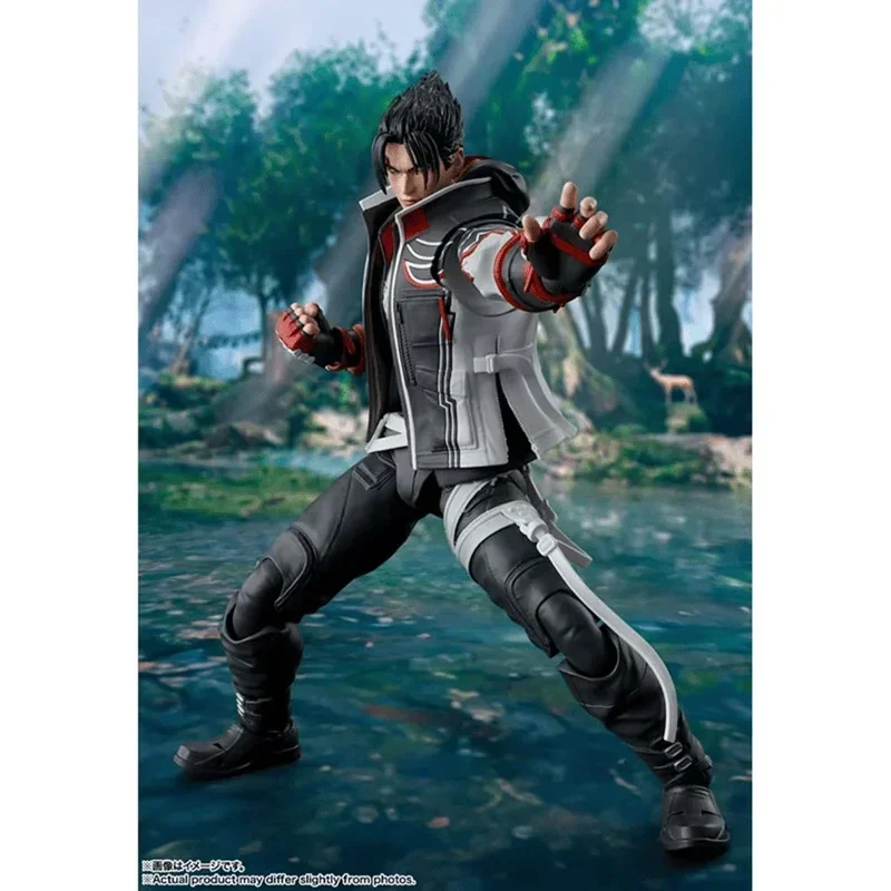 In Stock Bandai Original S.H.Figuarts Tekken 8 Jin Kazama Anime Action Figure PVC Model Collectible Ornaments Toys Hoilday Gifts