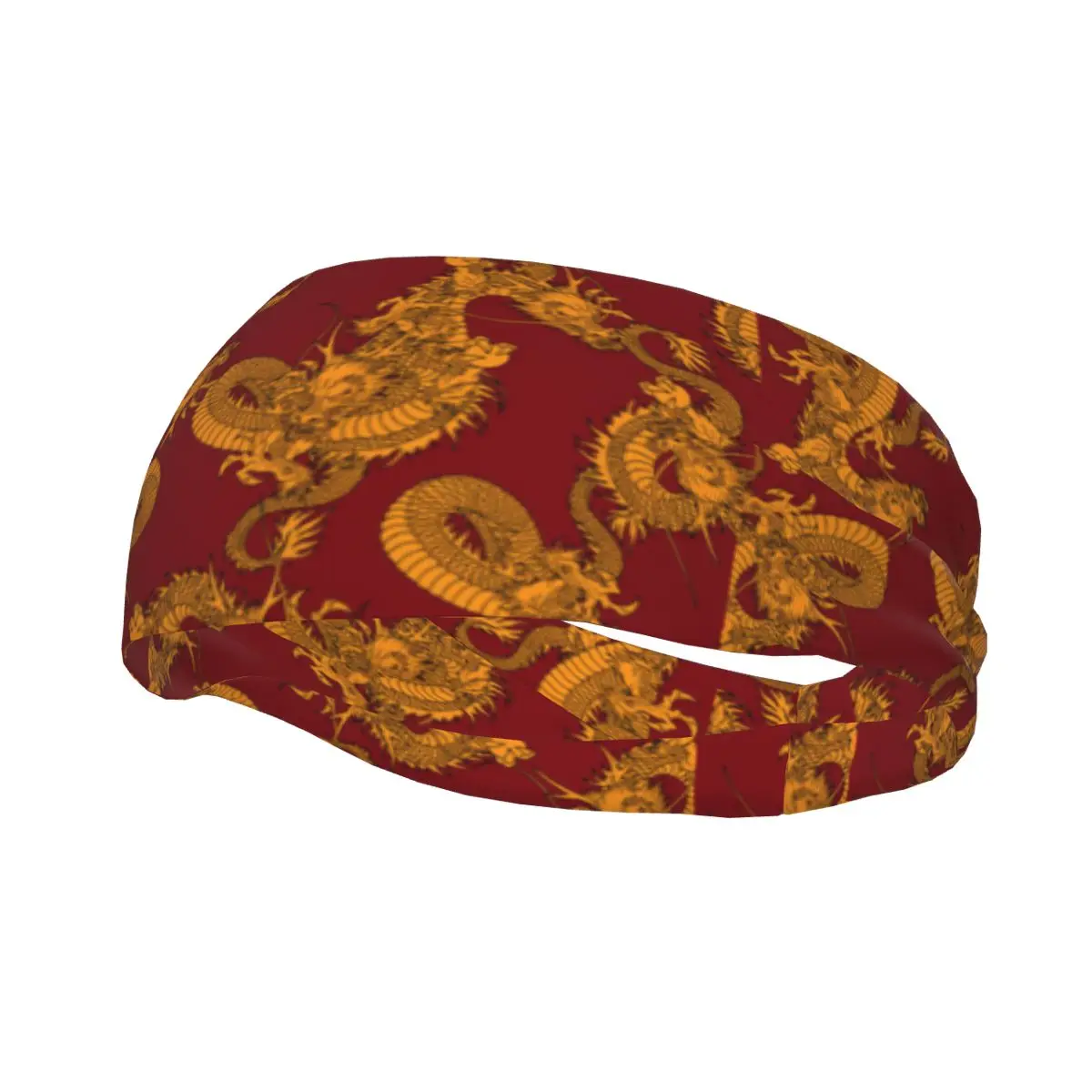 Headband Classic Japanese Dragons Headwrap Hairband for Tennis Gym Fitness Headwear Hair Accessories