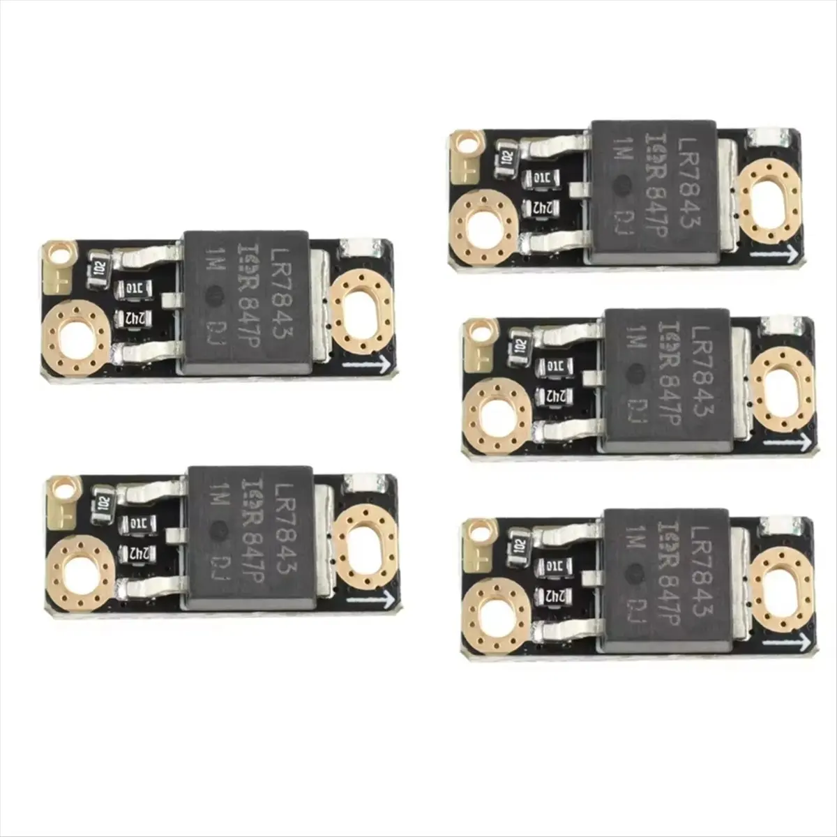 A64I 5PCS 160A High Power MOS Trigger Switch Drive Module Field Effect Tube PWM Regulation Electronic Switch Control Board