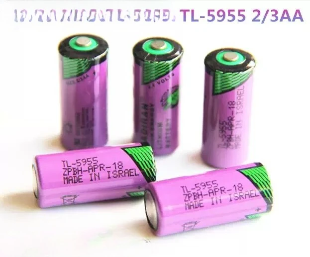 .。for TADIRAN TL-5955 2/3AA 3.6V lithium battery SL-761 TL5955 SL-361.。