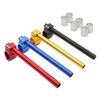 Motocicleta de carreras 26mm 30mm 31mm Clip ajustable manillar dividido manillar aleación de aluminio Universal la mayoría de Cafe Racer