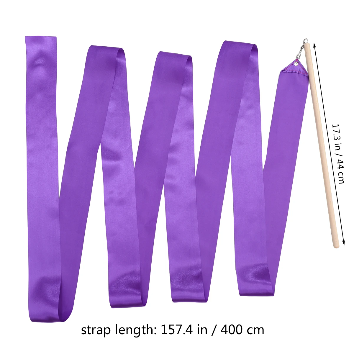 

2 Pcs Ribbon Props Children's Gymnastics Streamer Kid Dance Aldult Circus Skill Dancing Toy Bamboo Ribbons for Rhythmic