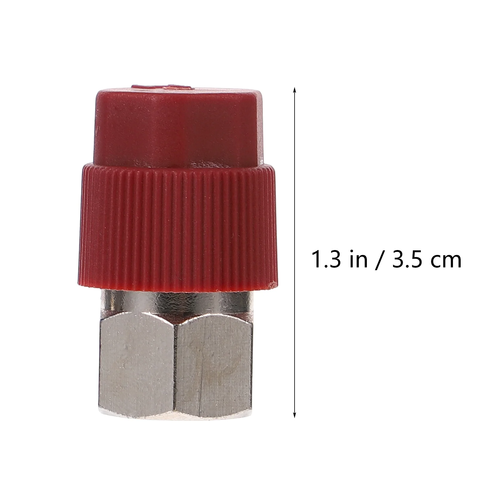 2 Pcs Switch Mouth Port Adapters Car Hose Fitting Air Conditioning Conditioner Couplers High Pressure Quick Connector