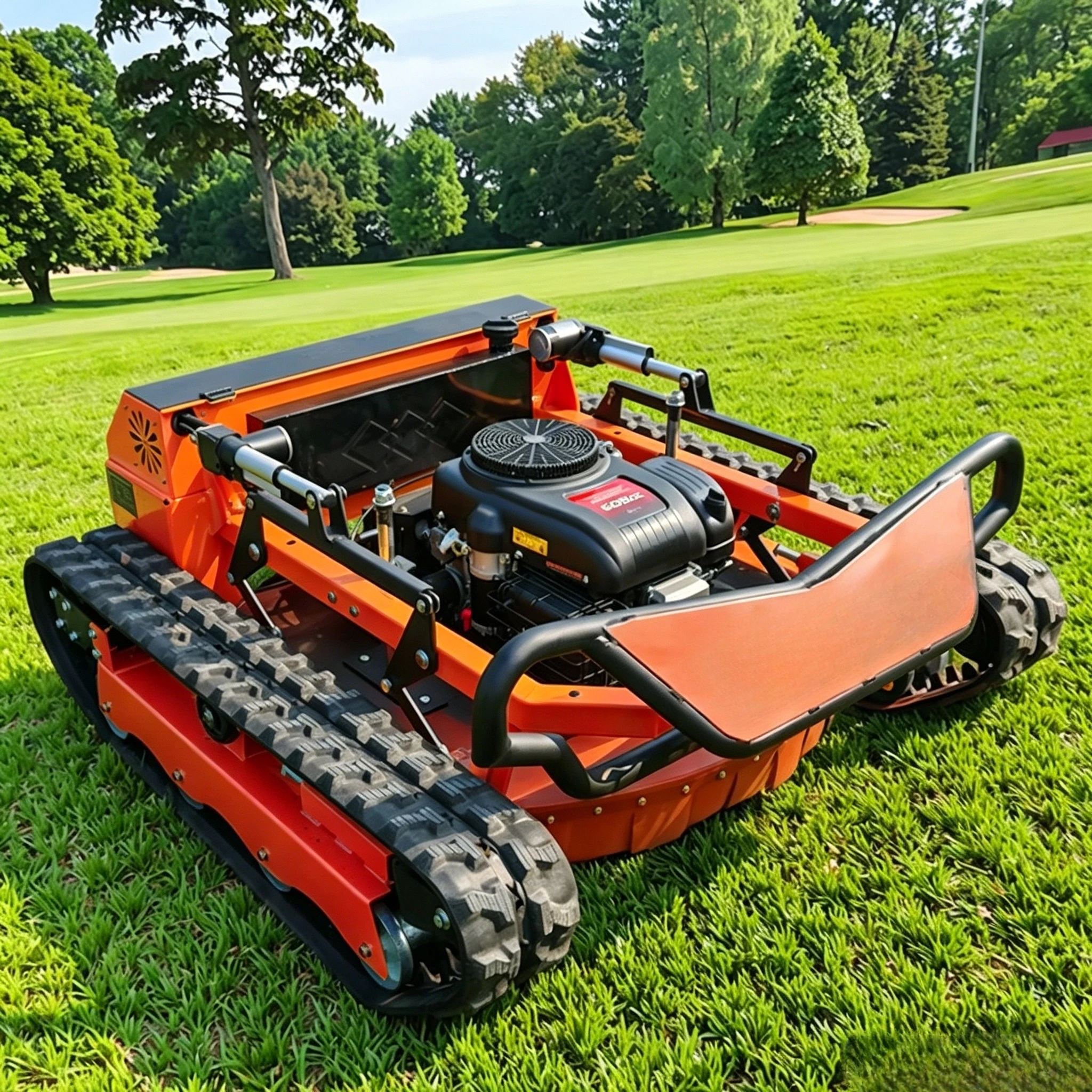 Lawn Mower Gas Powered 21 Inch Self Propelled 3 in 1 Mulching Lawnmower for Yard Garden Grass Customized