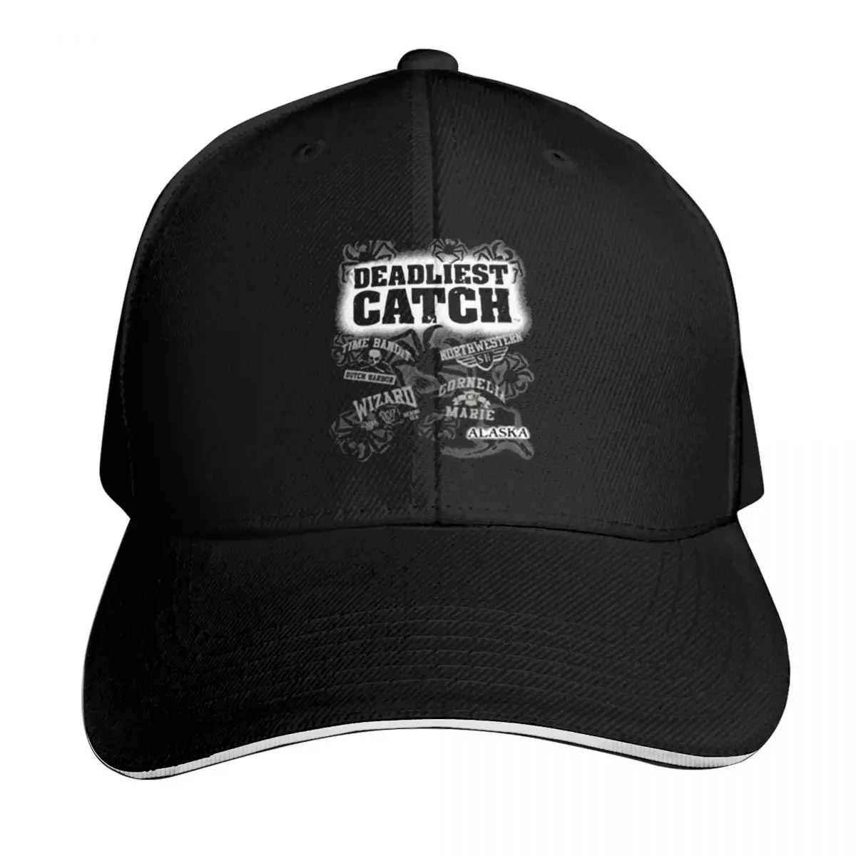 Vintage Deadliest Catch Baseball Cap Low Profile Unstructured Unisex for Men Women Outdoor Golf Running Hiking