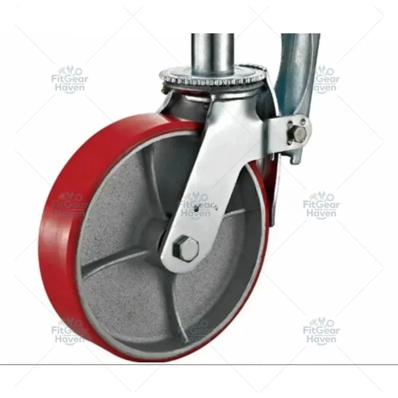 Suitable for adjustable 6-inch/8-inch swivel casters, mobile scaffold caster couplings