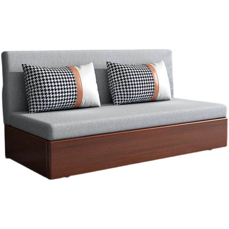 

Sofa bed dual-purpose living room multifunctional double single simple bedroom telescopic small apartment Internet celebrity