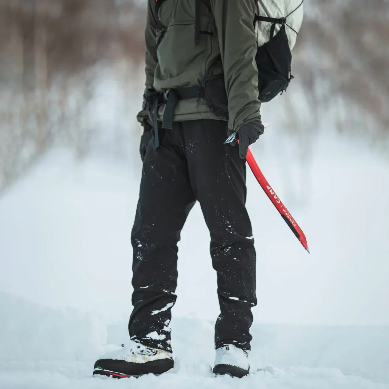 Yamatomichi deslocamento ao ar livre caminhadas esqui casca macia calças slim fit à prova de vento à prova de frio homens e mulheres