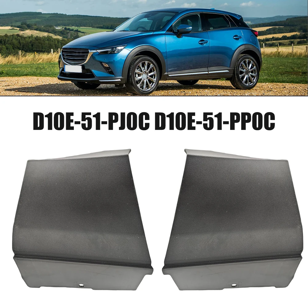 

For Mazda CX-3 2016-2021 Car Front Lower Fender Trim Molding RH+LH Side D10E-51-PJ0C D10E-51-PP0C Car Exterior Part