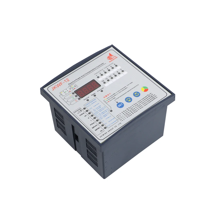 Factory Directly Sales 220V  12 Loops Reactive Power Compensation Capacitor Bank Controller