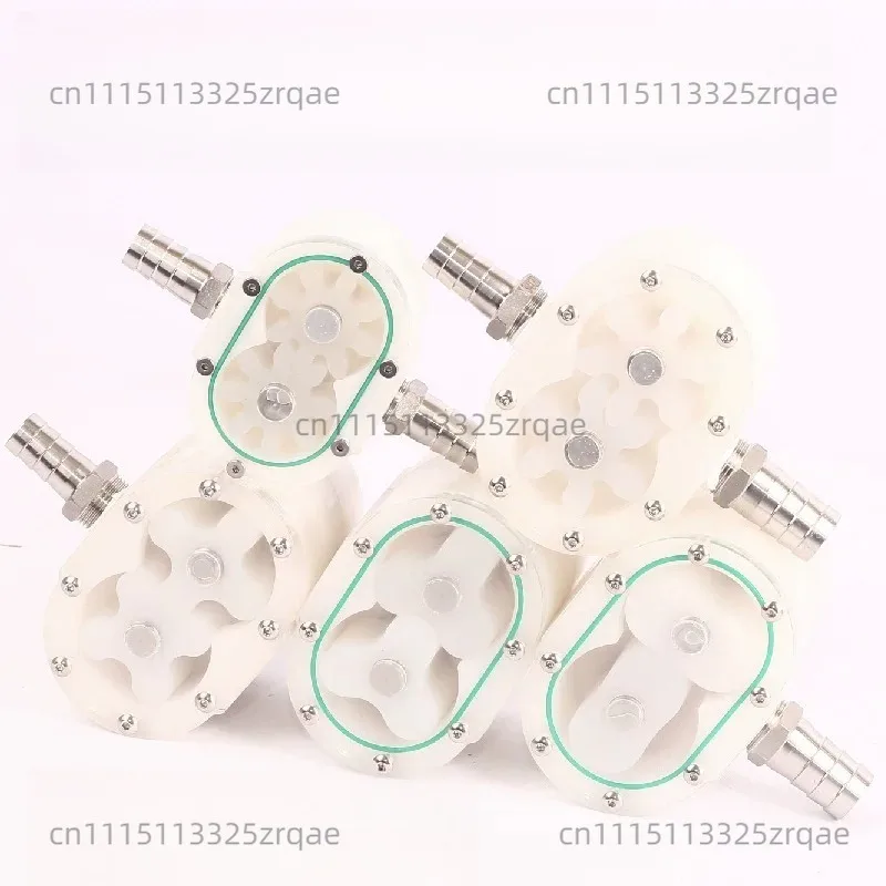 Small Filling Machine Accessories Food Grade Gear Pump Honey Sesame Paste High Viscosity Fluid Conveying Cam Rotor Pump