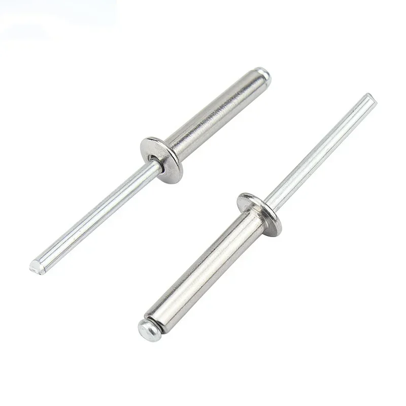 Aluminium Pop Rivets  / Dome Head Blind Rivets Steel Shank Mandrel Exhaust Rivets M2.4 M3.2 M4 M4.8