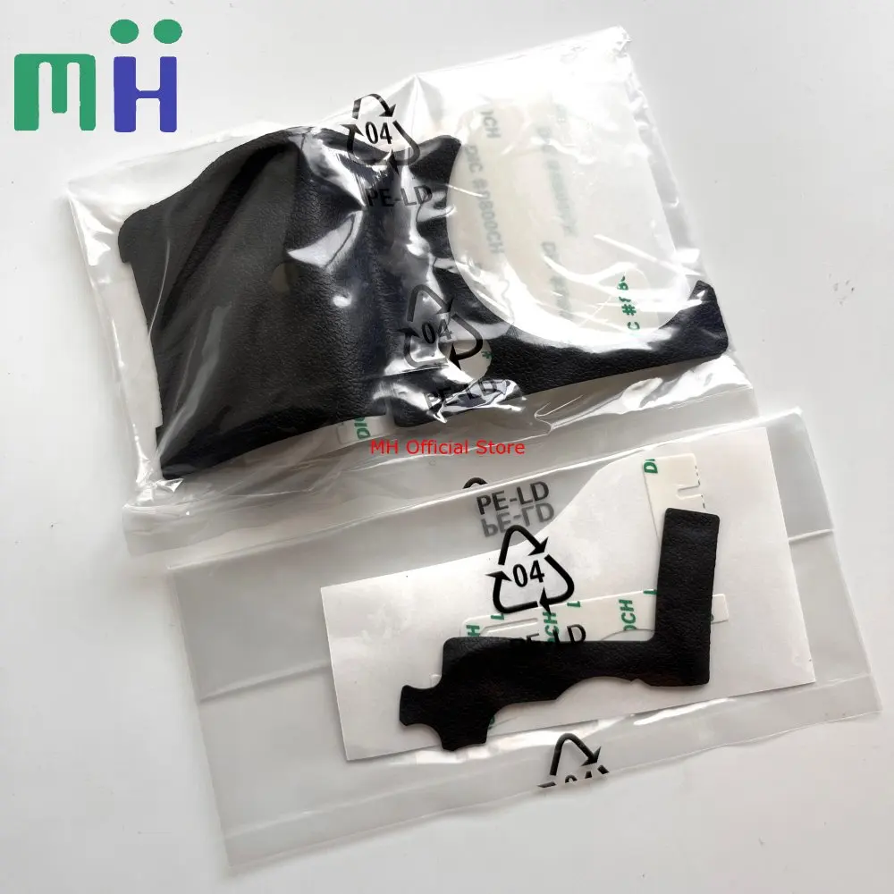 Copia NUOVO Per Canon R6 (Prima Generazione) Grip Gomma Maniglia Destra Copertura + Pollice Posteriore Gomma Sostituzione Della Fotocamera Riparazione Pezzo di Ricambio