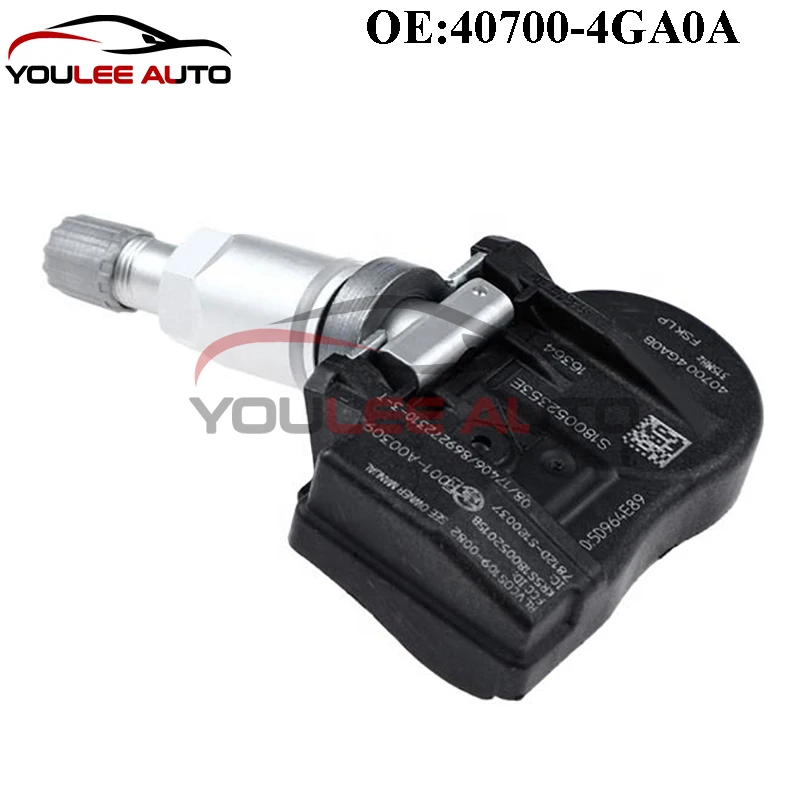 

Высококачественный новый датчик давления в шинах 40700-4GA0A 407004GA0A TPMS 315 МГц для Infiniti Q50 2014 л V6 автозапчасти, 4 шт.