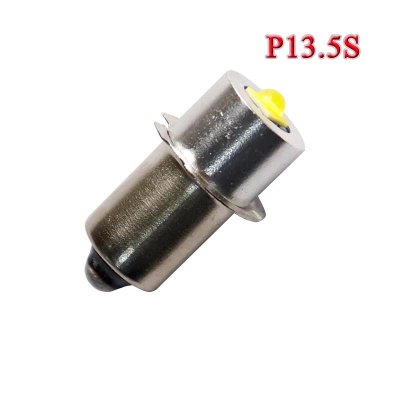 10pcs 6V to 24V P13.5S Flashlight LED Bulb 3535 130MA 1.56W E10 BA9S T4W led Maglite Work Lights Flashlight Torches Bulb view 4