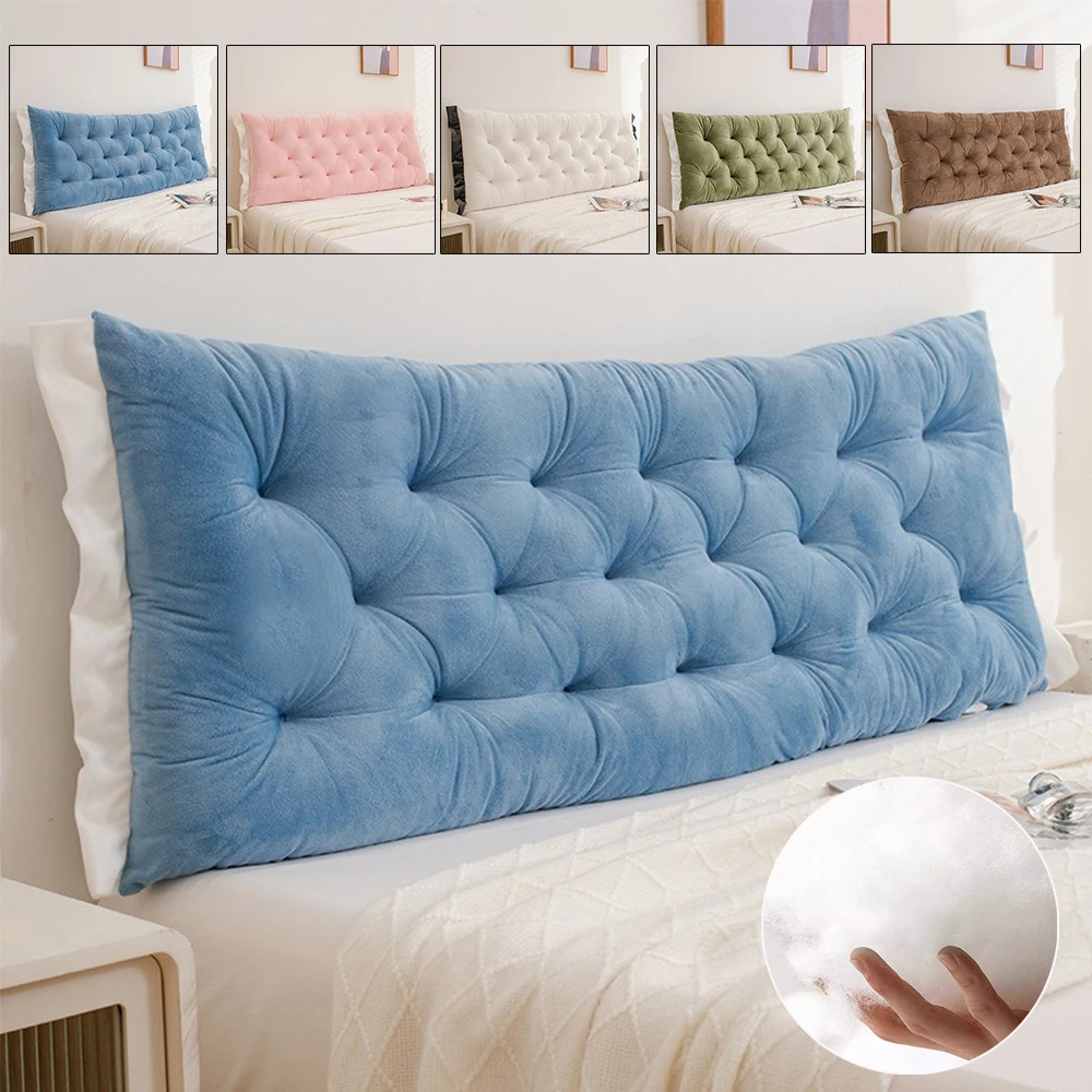 

1PC Bed Rectangle Cushion Chair Bedside Lumbar Backrest Lounger Lazy Office Chair Reading Living Room Pillow Cojines Decorativos