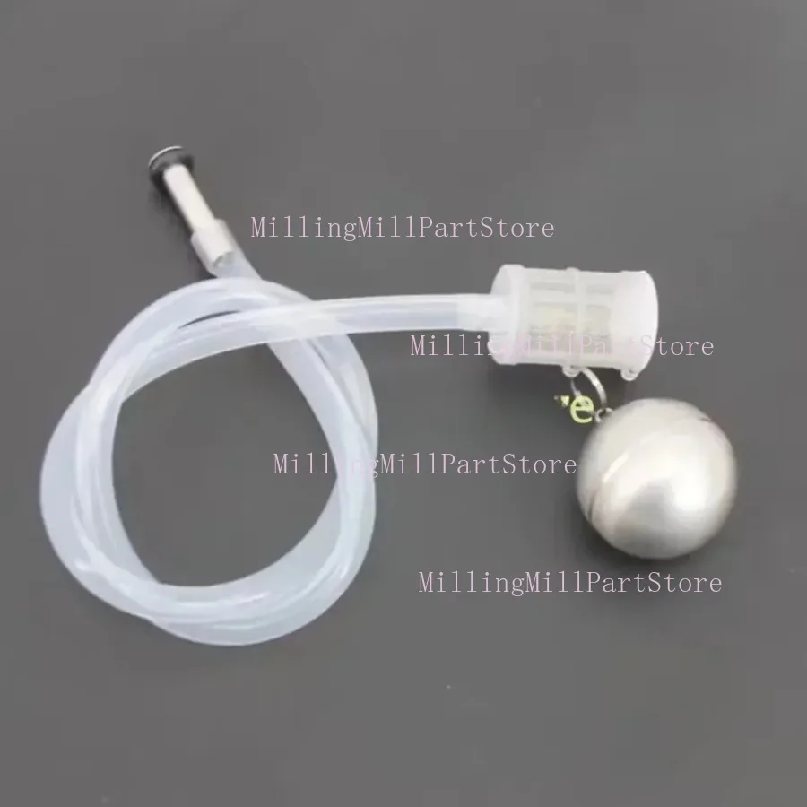SS Ball Float & 80cm Silicone Dip Tube and Filter Kit Floating Beer Keg Liquid with Filter Ball Stainless and Keg Gas Short