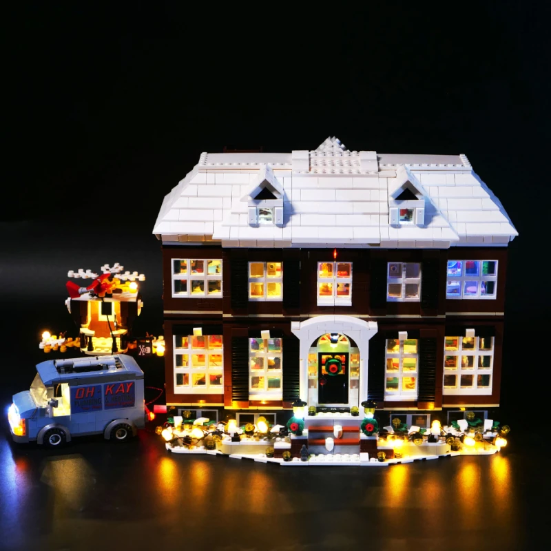 No Bricks Led Light Kit for Home Alone 21330