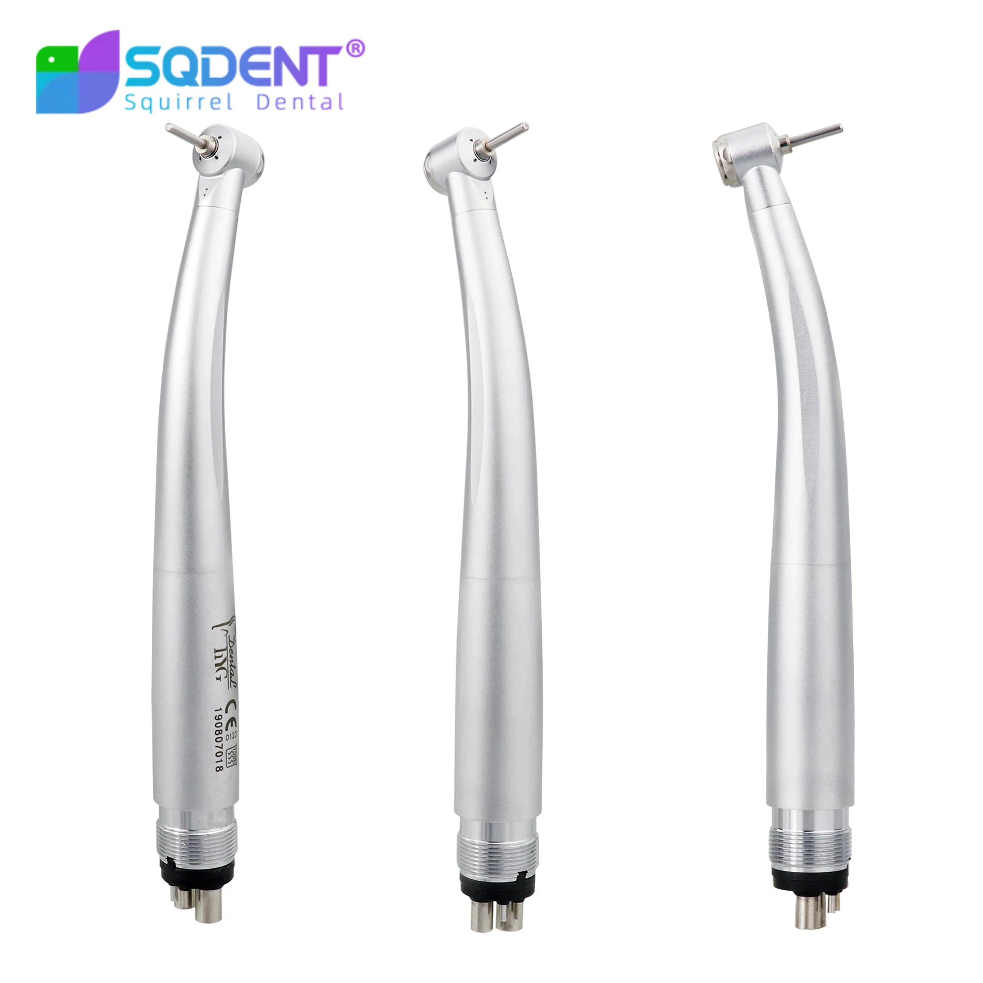 Small Head Dental High Speed Handpiece Mini Head for Dental Lab Kids Children Hand Piece Push Button Dentistry Tools Water Spray