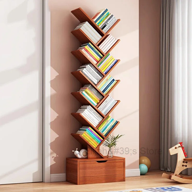 

Cabinets Rack Bookcases Stand Floor Living Room Children Bookcases Stackable Stand Libreria Estanteria Space Saving Furniture