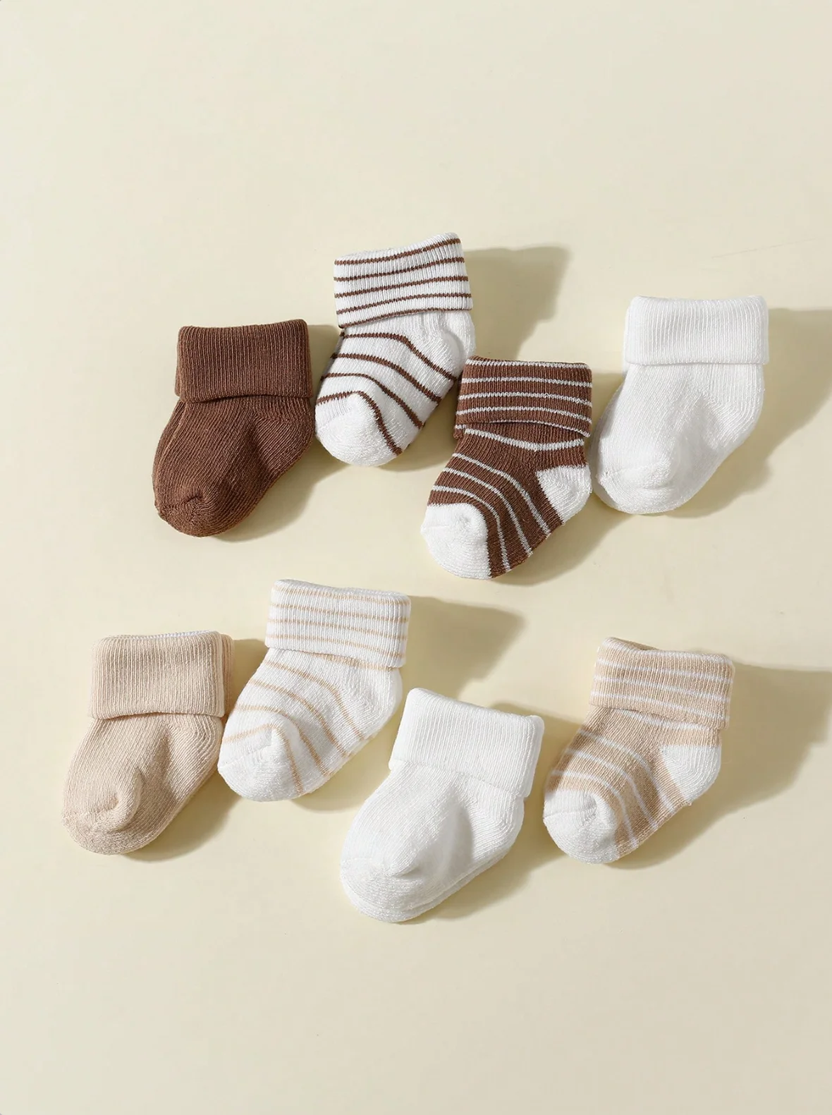 4 أزواج من جوارب الأطفال من عمر 0 إلى 12 شهرًا، جوارب ناعمة مضادة للانزلاق للأولاد والبنات، جوارب كاحل لطيفة للأطفال حديثي الولادة للربيع والخريف #6