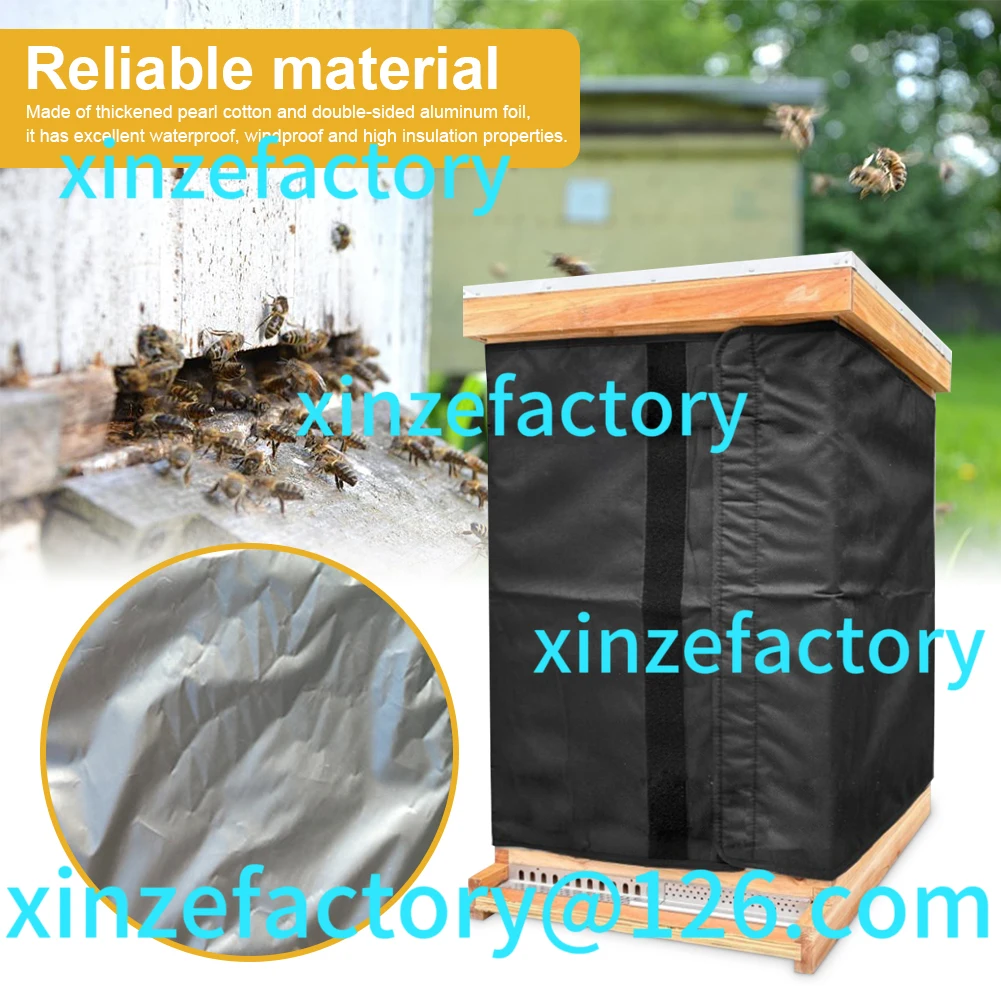 

Customizable 75.2 X 23.5 Inches 600D Oxford Beehive Wrap Adjustable Bee