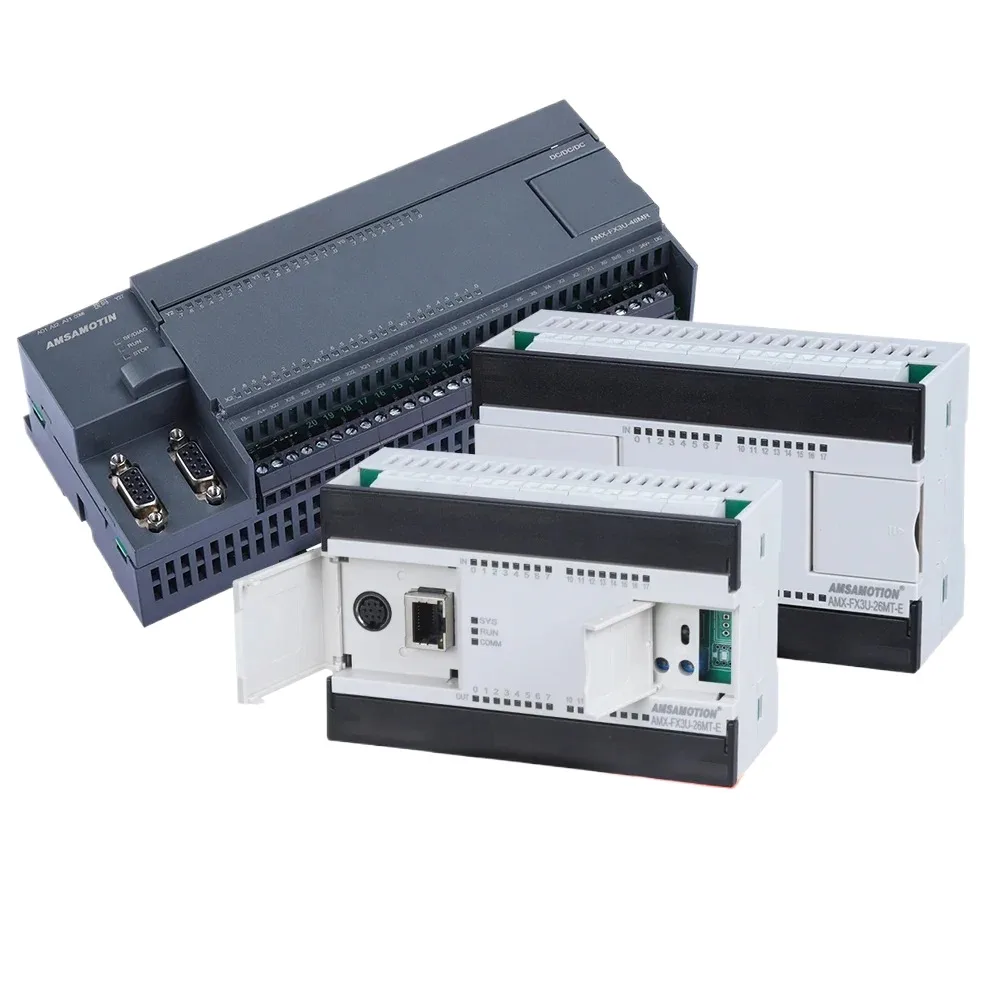 Порт Ethernet ПЛК FX3U-M26MR/MT для программируемого логического контроллера Mitsubishi FX3U FX3U-48MR Аналоговый 4I2O