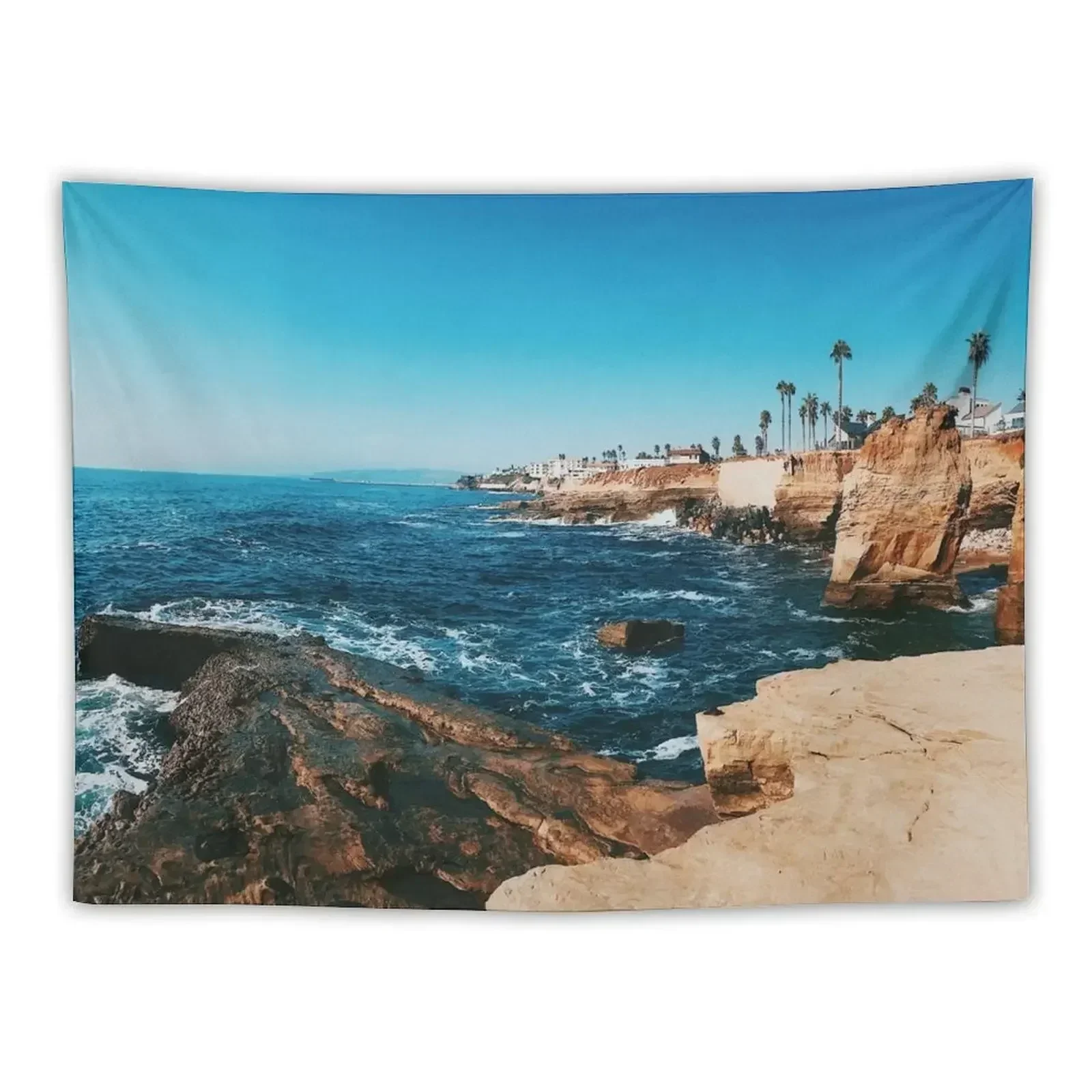 

California Beach Tapestry Home Supplies Bedroom Decor Aesthetic Decor For Room Wall Carpet Tapestry