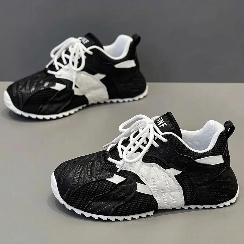

Summer 2026 Men's Fashion Casual Shoes Thick Bottom Dad Shoes Versatile Leisure Malcolm Xian Sport Shoes Youth Low Cut Rubber...