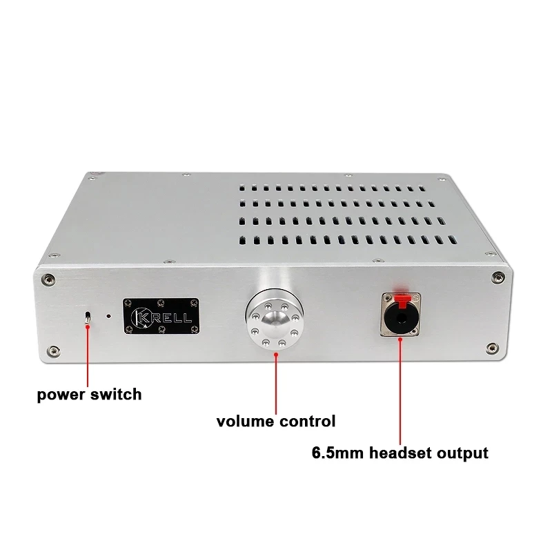 Krell Ksa5 amplificador de fone de ouvido 8w classe A completo DC HIFI amplificador de fone de ouvido audiófilo réplica da linha original