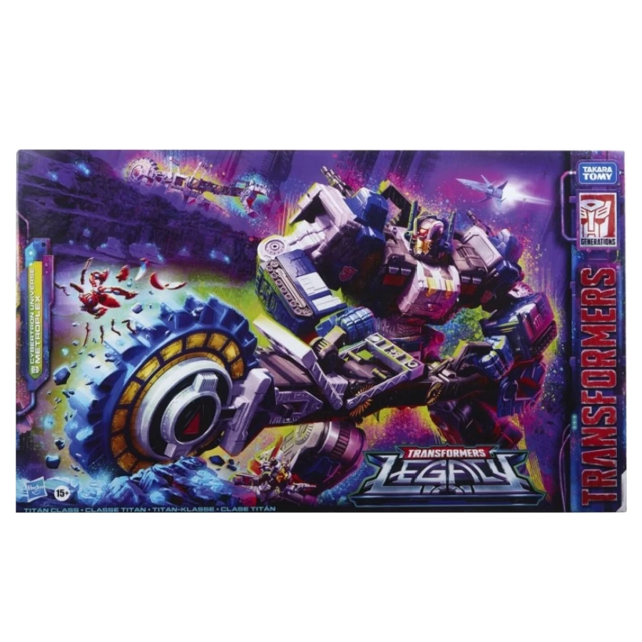 Op voorraad Transformed Toys Heritage Series: het enorme C-versie Galaxy Power Moving-model op Titan-niveau