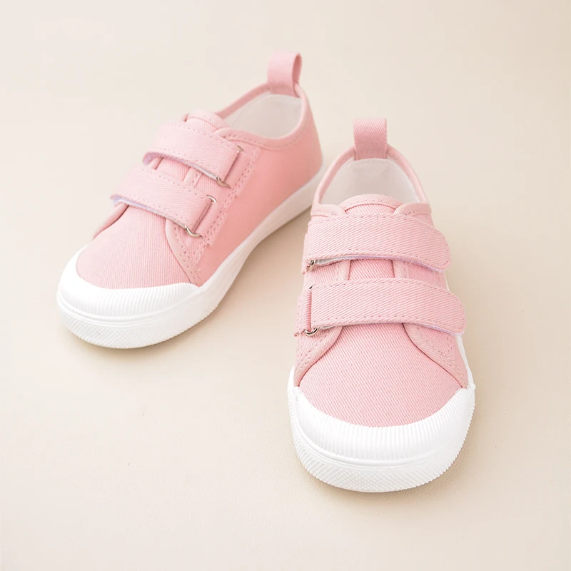 Little Kids Breathable Comfortable Outdoor Leisure Canvas Shoes Toddlers Lightweight and Expression Sneakers EWS05