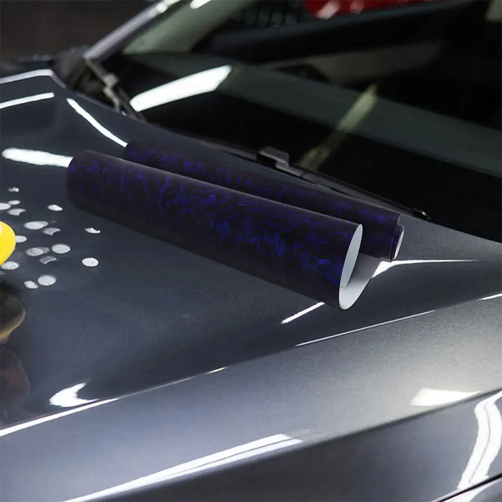Carbon Fiber Decor Rear View Mirror Sticker Glossy Vinyl Wrap Film Easy Apply Remove Car Exterior Protective Film Sticker - view 4