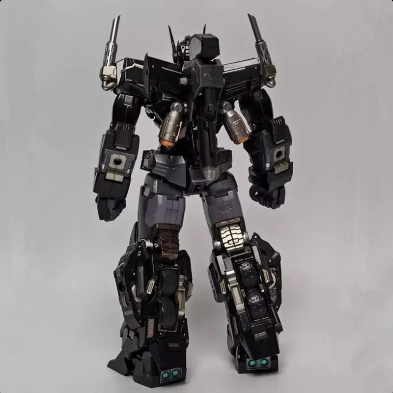 Mc Muscle Bear Dark Optimus Prime Alloy Movable Finished Product Model Movie Anime Game Action Toy Figures Gifts for Friends