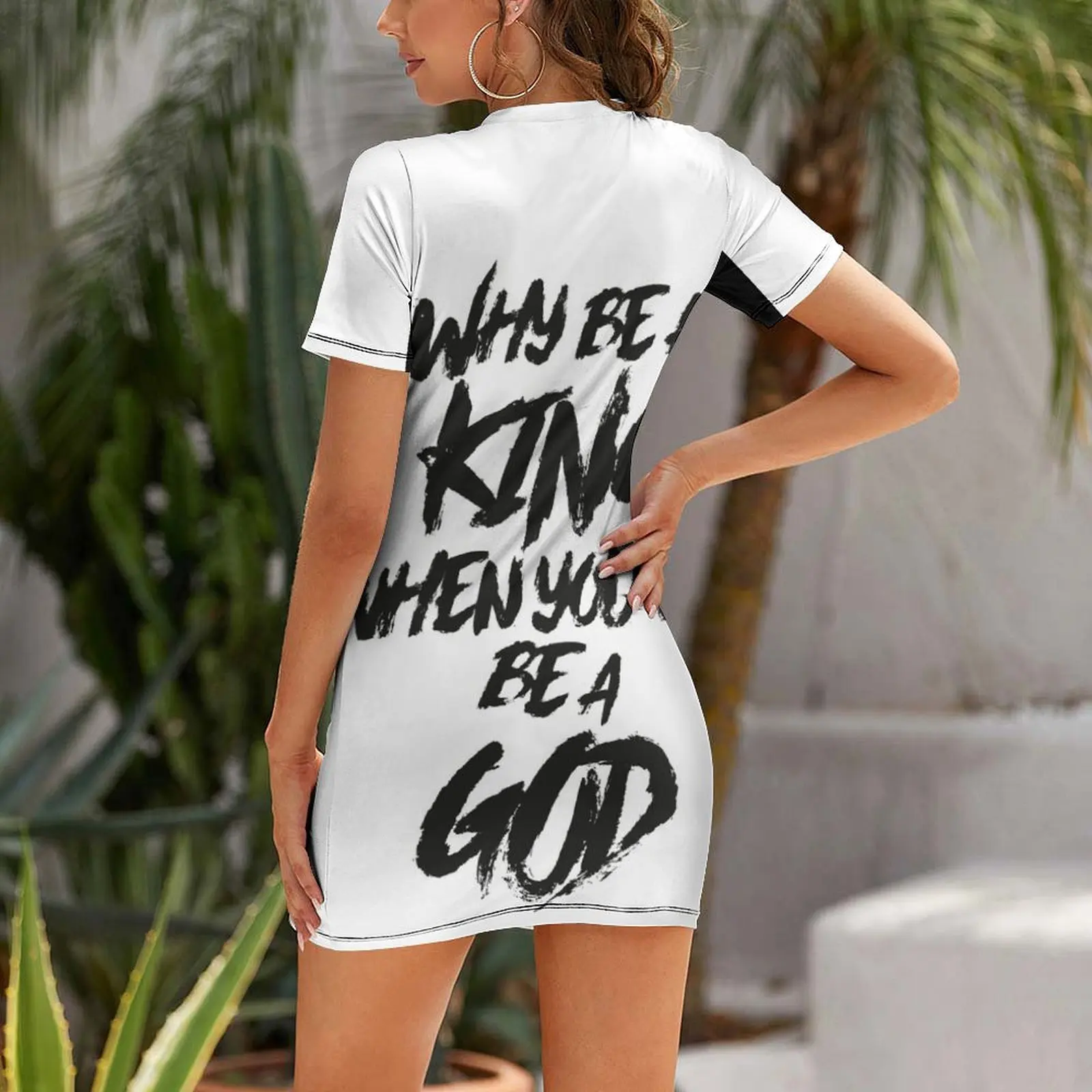 EMINEM - RAP GOD Short Sleeved Dress birthday dress for women luxury 2025 Woman's evening dress