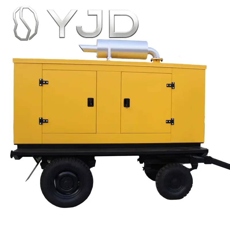 Industrial Trailer Groupe Electrogene 500kw 600kw 700kw 800kw Power 3 Phase diesel Generator Set