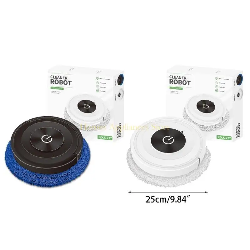 D0AB Automático molhado e varredura arrastar pó esfregaço pó Robô limpeza pó pó